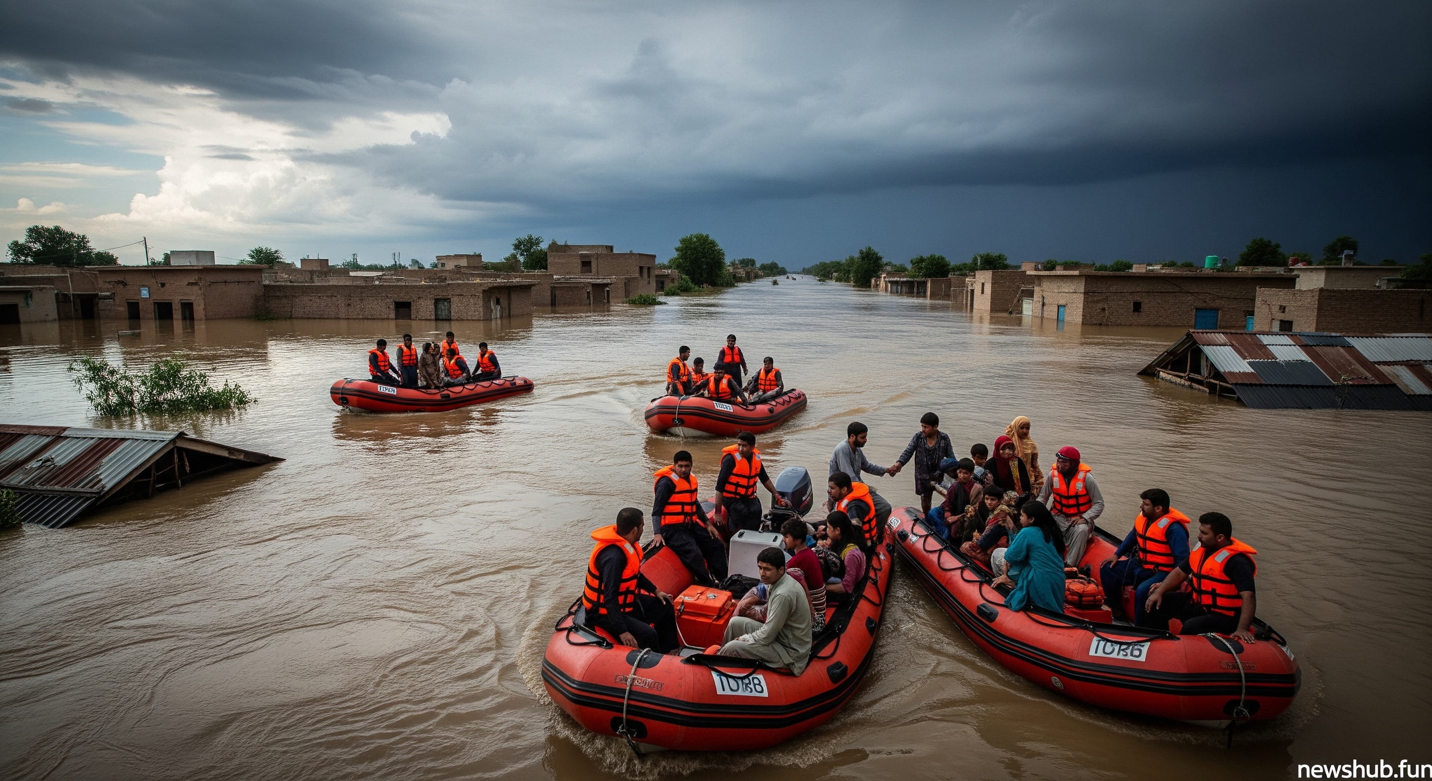 Pakistan Faces Devastating Floods: A Nation Struggles Against Rising Waters